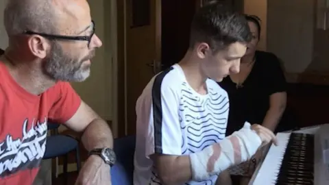 Sadacca Studios Chris Morris (left)