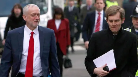 PA Media Jeremy Corbyn and Seumas Milne