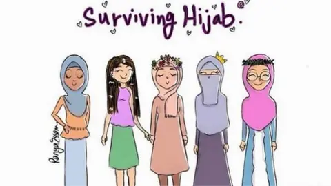 Ranya Essam Surviving Hijab Facebook group poster image