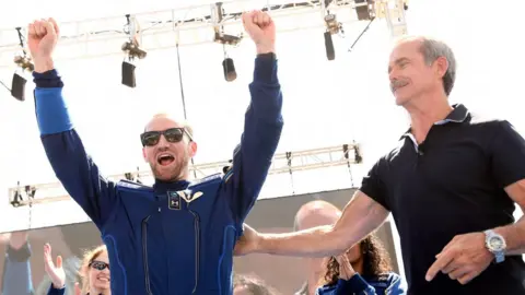 Getty Images Virgin Galactic crew member Colin Bennett