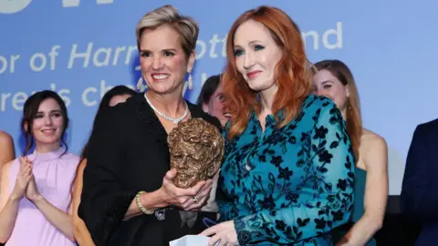 Getty Images Kerry Kennedy and JK Rowling