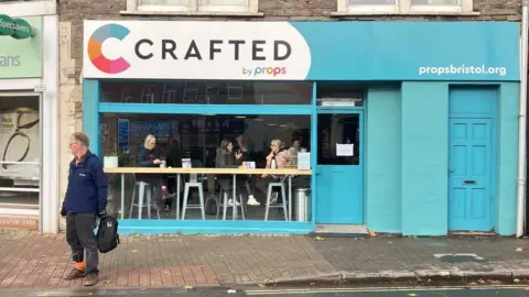 BBC A photo of the Crafted shopfront