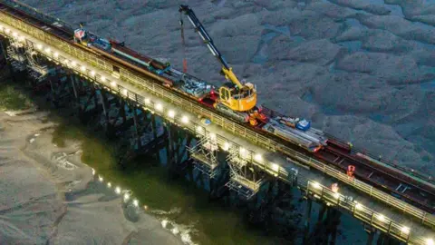 Network Rail  Bridge works