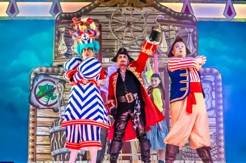 Pamela Raith Actors Ian Kirkby, Chris Gascoyne and George Akid