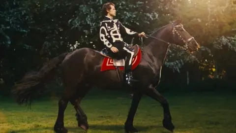 YouTube Harry riding Teake