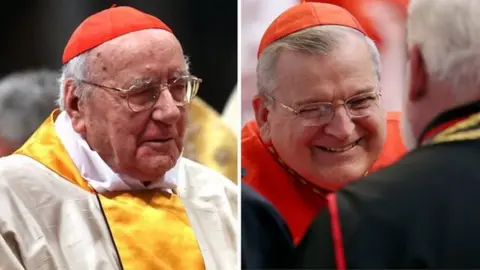 Getty Images Cardinals Brandmüller and Burke