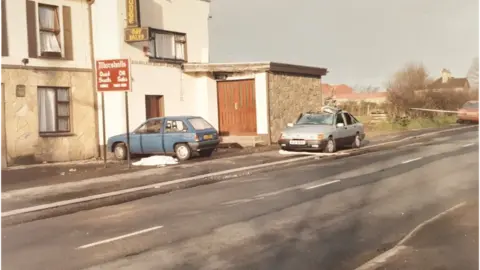 PSNI scene of Stephen Montgomery murder