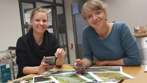 Peat chief executive Simone Strey and co-founder Charlotte Schumann