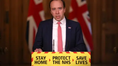 PA Media Matt Hancock