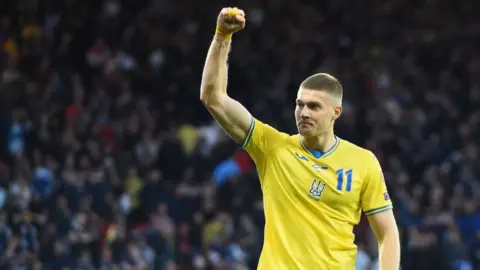 Getty Images Ukrainian football player