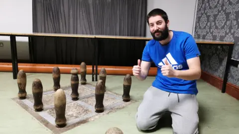 Alex Hunt and skittles