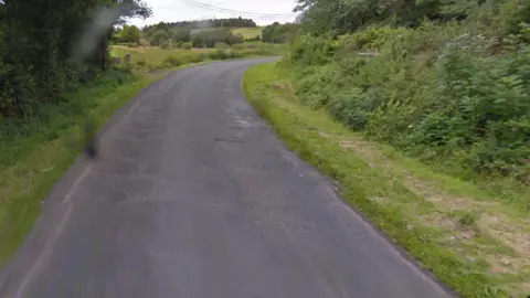 Google Maps The incident happened on the Knocks Road, near Lisnakea