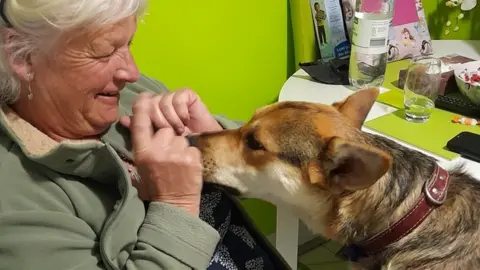 Wendy Hayes Wendy with Moosha