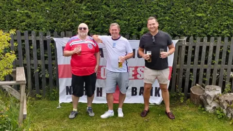 Mark Griffiths Left to right Mark Hobson, Mark Griffiths and Anthony Rose