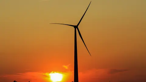 Getty Images Wind turbine