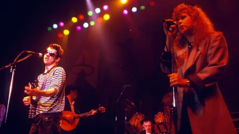 Getty Images The Pogues and Kirsty MacColl