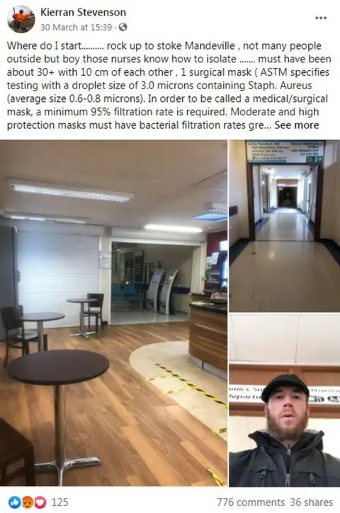 Kierran Stevenson/Facebook Kierran Stevenson Facebook post