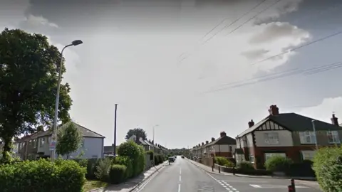Google Maps Cross Coates Road