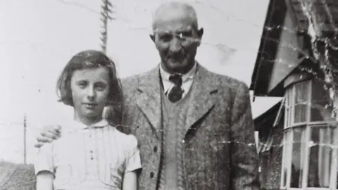 Geraldine Connon Geraldine's mother Beryl, pictured, shared a close bond with her grandfather Philip Leopold