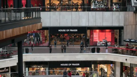 Getty Images House of Fraser exterior