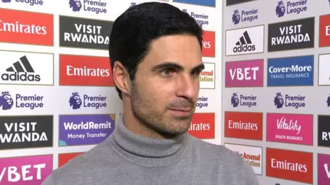 Arsenal boss Mikel Arteta
