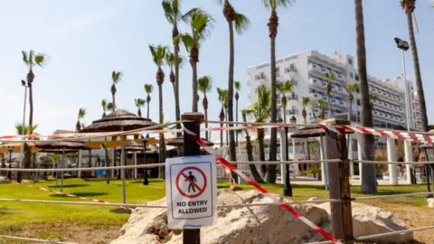 Getty Images Hotel in Larnaca, Cyprus, 14 July 2020