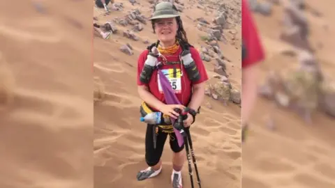 Emma Burnett Emma Burnett in Sahara Desert