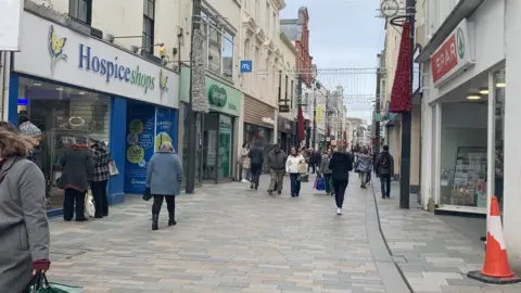 Strand Street in Douglas