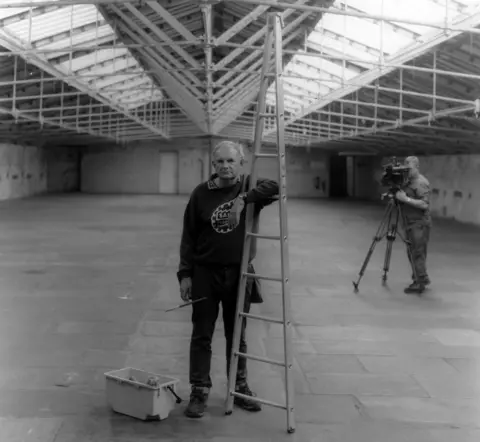 Ian Beesley Window cleaner Paul Heaton