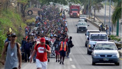 A Dónde Se Dirige Y Qué Busca La Gran Caravana De Migrantes Que Puso En ...