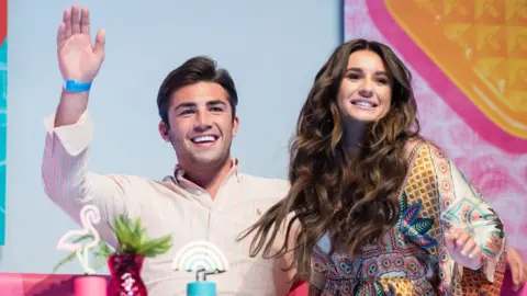 Getty Images Love Island winners Jack and Dani