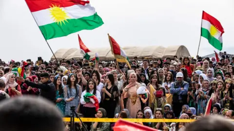 Getty Images Kurds in Syria