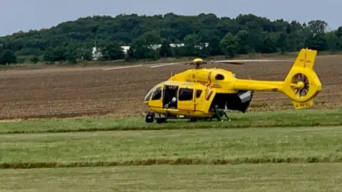 Peter Clappison An air ambulance