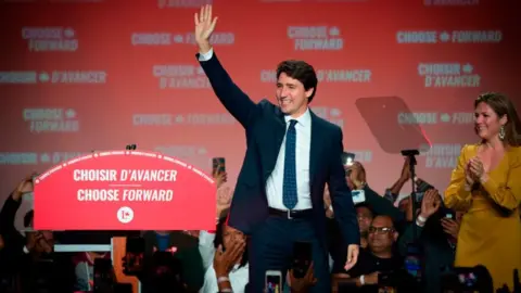 SEBASTIEN ST-JEAN/Getty Images Justin Trudeau