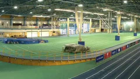 Wales news service Cardiff's National Indoor Athletics Centre