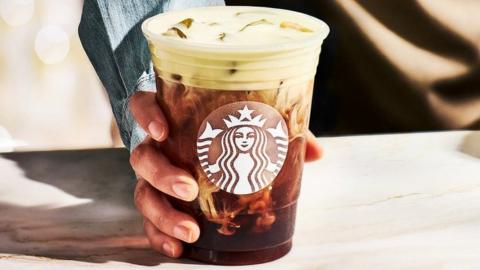 Starbucks Launches Olive Oil Coffee Drinks In Italy BBC News    128704935 20230221 Starbucks Oleato Golden Cold Foam Handoff 