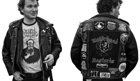 Dan Giannopoulos A fan in his jacket