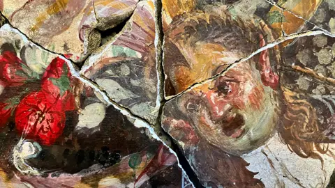 BBC/Jonathan Amos Ceiling fresco