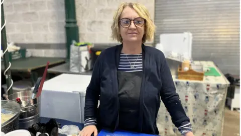 Susan Gillespie has a stall in St George's Market