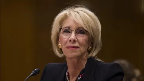 Getty Images Education Secretary Betsy DeVos
