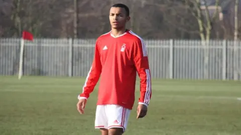 Nottingham Forest Luke Thomas Nottingham Forest