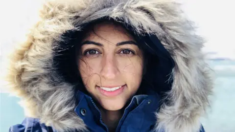 Preet Chandi Preet on a training expedition