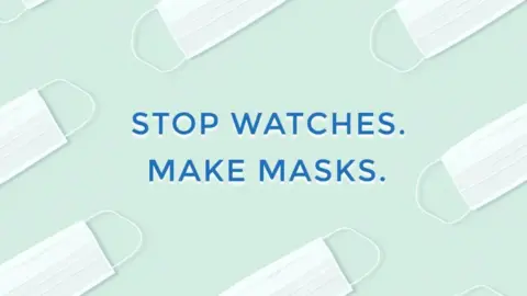 Larsson and Jennings Larsson and Jennings surgical mask artwork