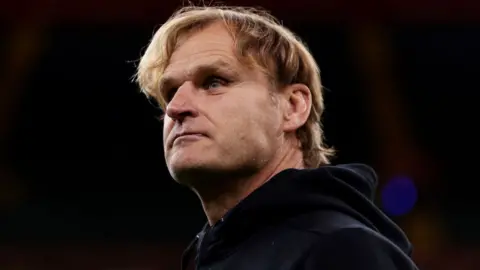 New New Zealand head coach Scott Robertson