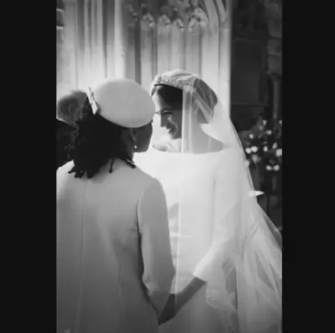 @sussexroyal / Chris Allerton / Joe Short Duchess of Sussex and her mother Doria Ragland