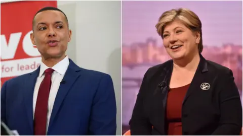 Getty Images/ PA Media Clive Lewis and Emily Thornberry
