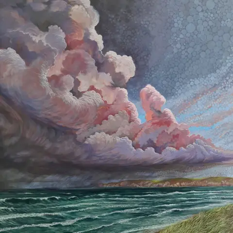 Carl Bevan Carl's paining of the Pembrokeshire coast