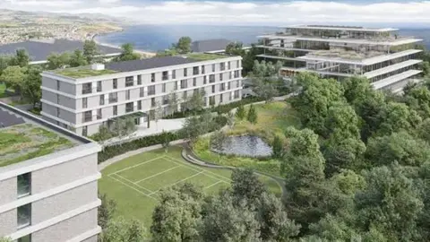 EXCEL GROUP Illustration of the campus