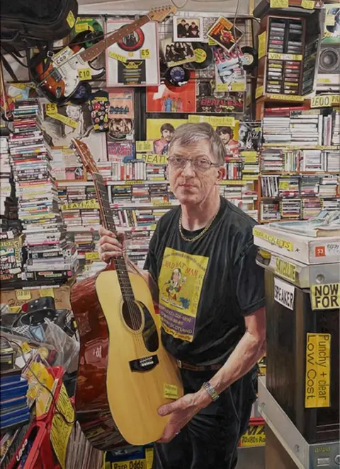 National Portrait Gallery London Labour of Love by Michael Youds