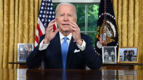 Getty Images Biden in Oval Office